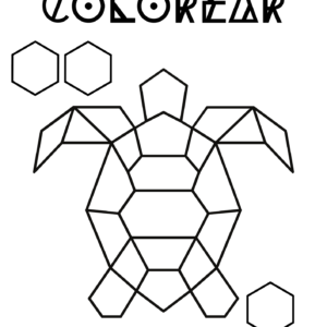 Colorea Tortuga Kids